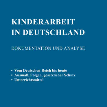 Kinderarbeit in Deutschland