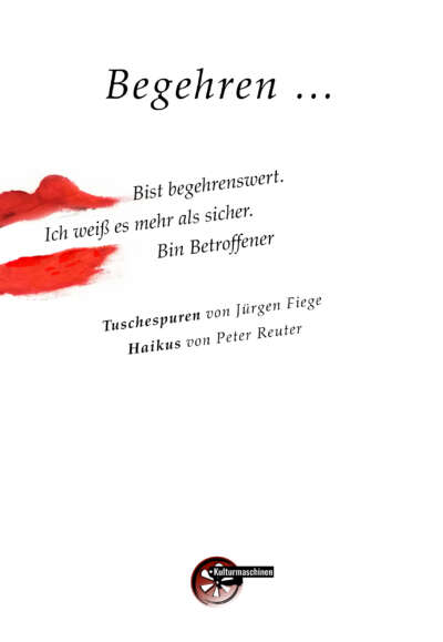Jürgen Fiege / Peter Reuter: Begehren