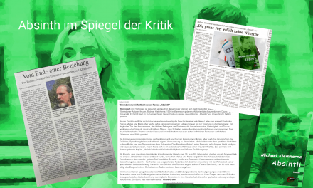 „Absinth“ von Michael Kleinherne in der Kritik