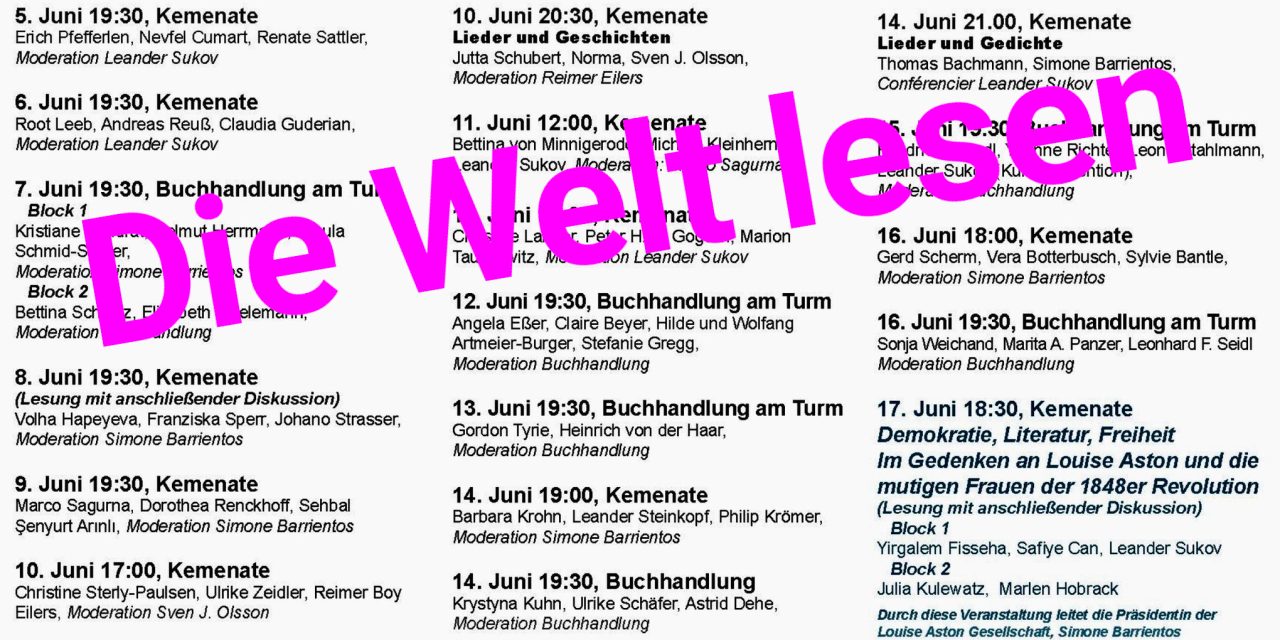 Die Welt lesen – in Ochsenfurt