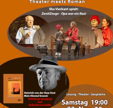 Literatursalon Schweigegebot – Theater meets Roman